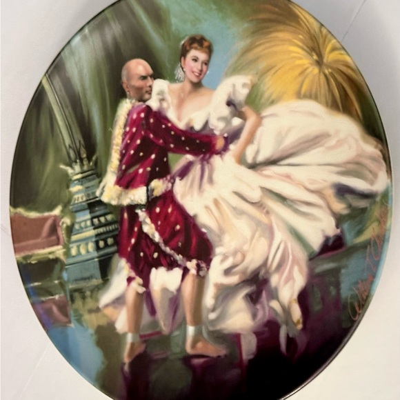 Vintage 1985 Knowles King and I Collector Plate - Shall We Dance, Rare & Limited - Picture 9 of 16
